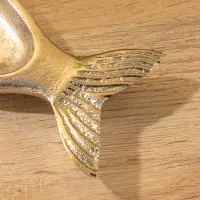 Блюдо сервирочное "Рыбка" алюминий 41,5х12х2 см