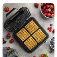 Вафельница электрическая для бельгийских вафель КТ-5606