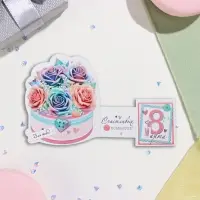 Мини-открытка &laquo;8 Марта! Для тебя!&raquo; глиттер, 13&times;13.5 см