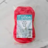 Губка для тела с массажным слоем &laquo;Восьмёрка&raquo;, 14,5&times;8&times;4 см, МИКС