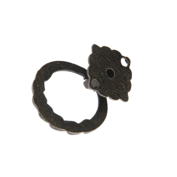 Ручка кнопка ТУНДРА VINTAGE 029, цвет бронза, 8 шт TMP