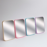 Зеркало настольное, зеркальная поверхность 13&times;19.5 см, МИКС