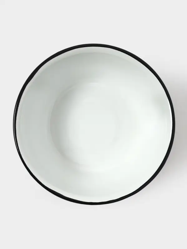 Миска 2л (белая)Цветное печенье