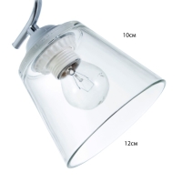 Люстра "Аиша" 3хЕ27 40Вт хром 50х50х27 см BayerLux Люстра "Аиша" 3хЕ27 40Вт хром 50х50х27 см BayerLux