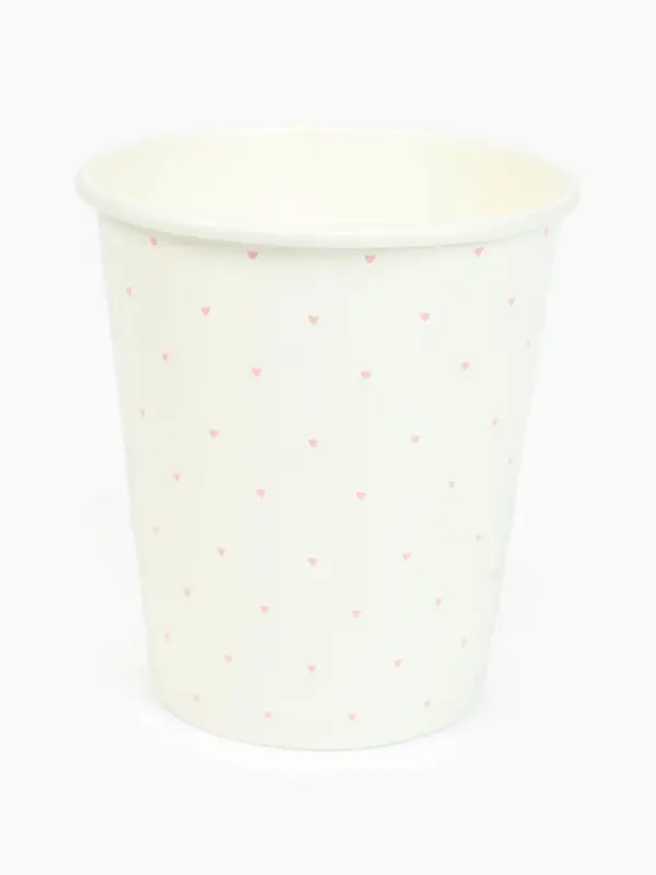 Стакан одноразовый бумажный &laquo;С Днём рождения&raquo;, белый, 250мл