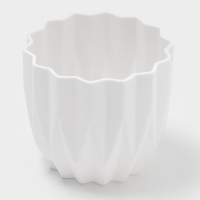 Кашпо "Stellar" 9,2х9,2х8 см, цвет белый