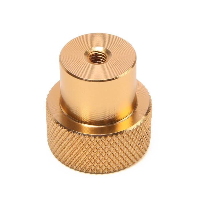 Ручка-кнопка CAPPIO PK328, d=23 мм, цвет золото, 8 шт.