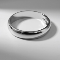 Браслет металл &laquo;Тренд&raquo; объёмный, цвет серебро