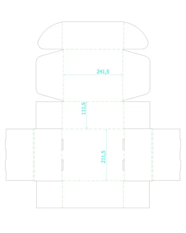 Коробка Grande, крафт