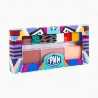 Профессиональный грим, палитра 12 цветов, №1, тональная