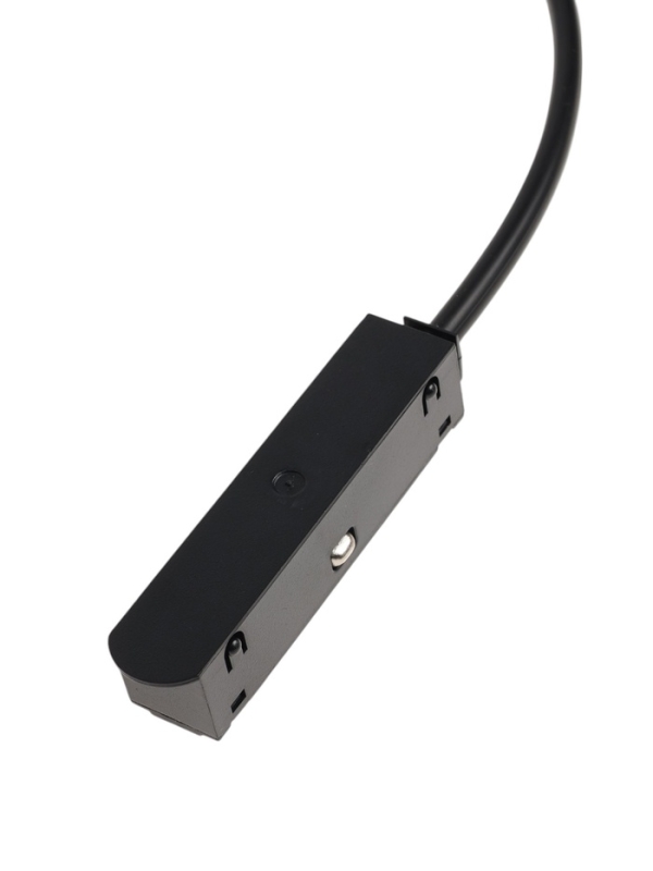 Ввод питания для магнитного трекового шинопровода, серия "Broad", IP20, черный