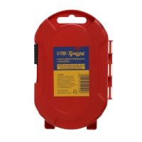 Набор сверл ступенчатых с кернером ТУНДРА, HSS, трехгранный хвостовик, 4-12, 4-20, 4-32 мм   1051919