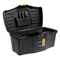 Ящик для инструмента ТУНДРА, 16", 410 х 220 х 190 мм, пластиковый, съемный лоток Ящик для инструмента ТУНДРА, 16", 410 х 220 х 190 мм, пластиковый, съемный лоток