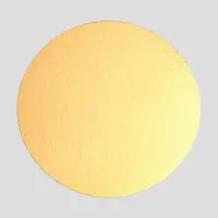 Подложка для торта, 18 см, золото, 2.5 мм