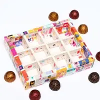 Коробка для конфет, 12 шт., &laquo;С днем рождения&raquo;, 19&times;15&times;3.6 см