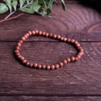 Браслет шар №4 &laquo;Авантюрин коричневый&raquo;