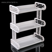 Полка навесная 3-х ярусная, 32&times;17.2&times;42 см, МИКС