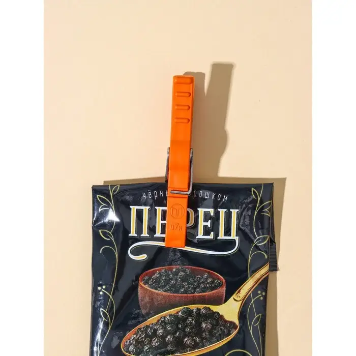 Прищепки бельевые &laquo;Кубаночка&raquo;, 8 см, 12 шт, цвет МИКС