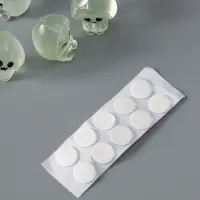 Сувенир эпоксидная смола флюоресцентный "Приведения" набор 6 шт 5х5х3,5 см