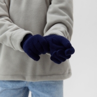 Перчатки детские MINAKU "Однотонные",цв. синий, р-р 16 (10-12 лет) Перчатки детские MINAKU "Однотонные",цв. синий, р-р 16 (10-12 лет)