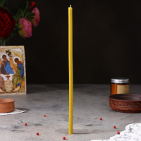 Свечи церковные медовые №20, упаковка 2кг, парафин + медовое масло Свечи церковные медовые №20, упаковка 2кг, парафин + медовое масло