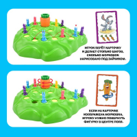 Настольная игра на внимательность &laquo;Ушастые гонки&raquo;, 24 карточки, 16 зайцев, 2-4 игрока, 4+