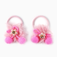 Резинки для волос 2 шт новогодние &laquo;Верь в мечту&raquo; на Новый год, 10 х 9 см