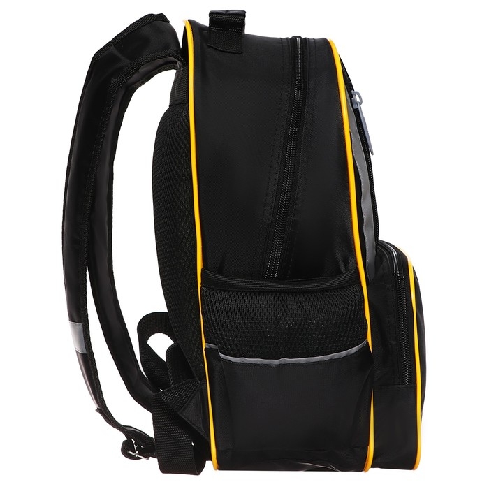 Рюкзак школьный, 37 х 26 х 13 см, эргономичная спинка, Calligrata ОРТ Рюкзак школьный, 37 х 26 х 13 см, эргономичная спинка, Calligrata ОРТ "Крутой кот"