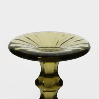 Набор бокалов для вина стеклянный Magistro &laquo;Ла-Манш&raquo;, 250 мл, 9&times;15,2 см, 6 шт, цвет зелёный