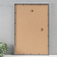 Фоторамка пластик "МИРАМ" 40х60 см, 641861 белый (пластиковый экран)