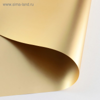 Пленка для цветов "Металл", золото, 58 см х 5 м Пленка для цветов "Металл", золото, 58 см х 5 м