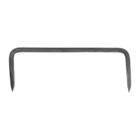 Скоба строительная ТУНДРА krep 200х8, 5 шт.