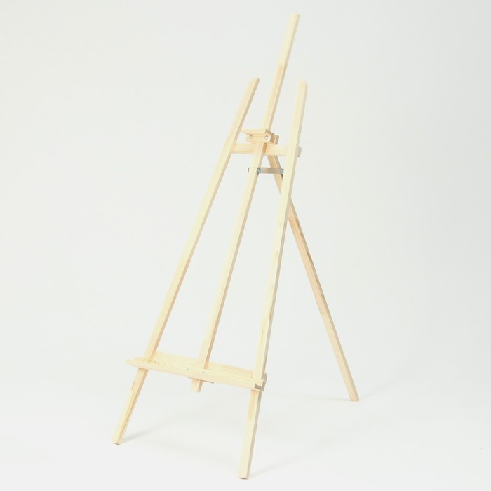 Мольберт тип &laquo;Лира&raquo; 175 х 64 см, с бегунком, неокрашенное дерево, Calligrata