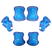 Защита роликовая ONLYTOP, р. S, цвет синий