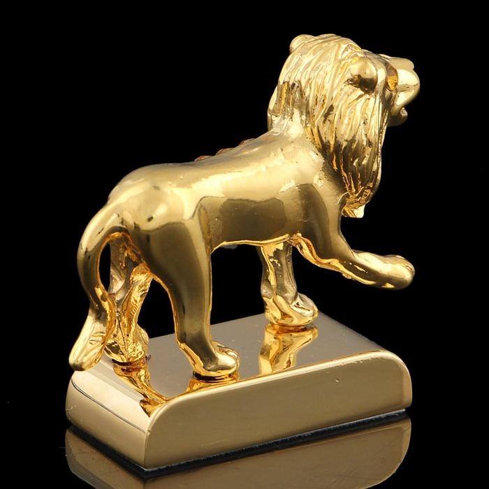 Сувенир знак зодиака &laquo;Лев&raquo;, 5&times;2&times;5 см, с кристаллами