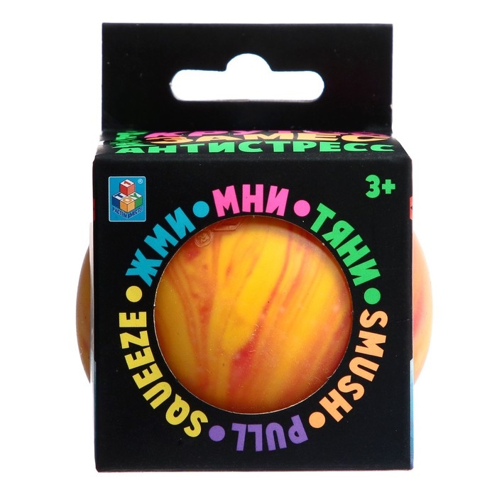 Игрушка-антистресс &laquo;Шар галактика&raquo;, Крутой замес, 7 см, 6 цветов МИКС
