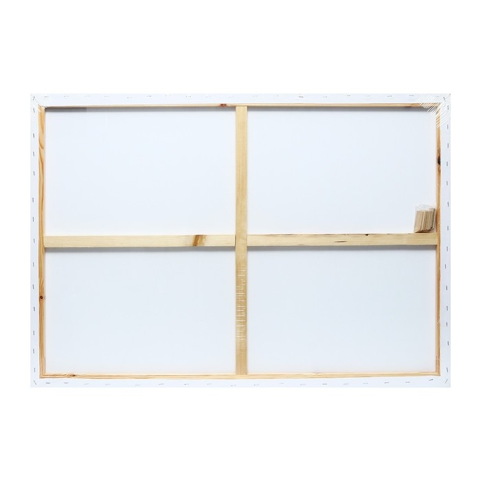 Холст на подрамнике 1,6х70х100 см, хлопок 100%, акриловый грунт, среднезернистый, 380г/м&sup2;