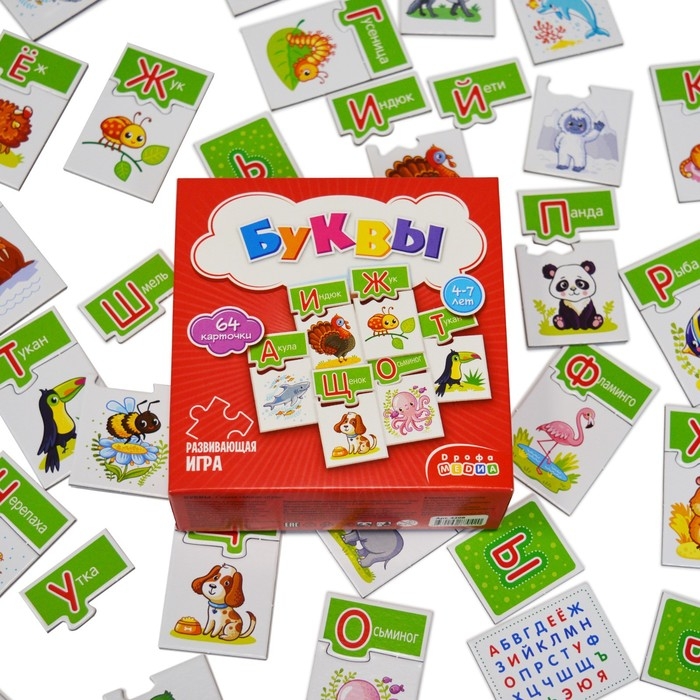 Настольная игра &laquo;МИ. Буквы&raquo;