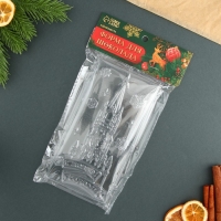 Форма для шоколада, плитка новогодняя KONFINETTA &laquo;С Новым Годом&raquo;, 18 х 9,5 см