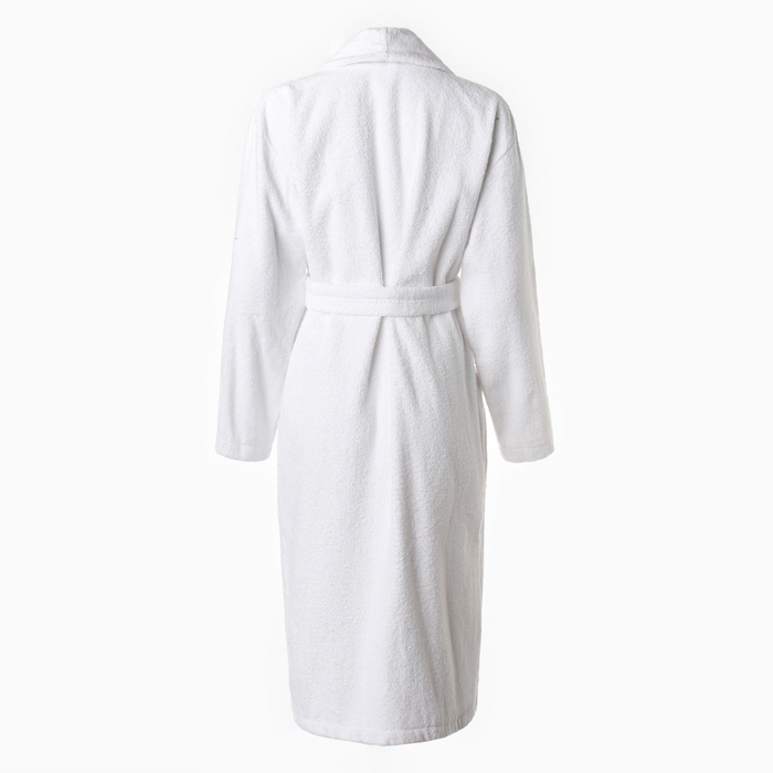 Халат женский "Банный", цвет белый, размер 48