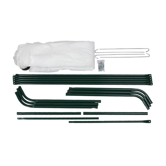 Мини-теплица, 1,25 × 1,4 × 1,15 м, стальной каркас d = 16 мм, спанбонд 60 г/м² Мини-теплица, 1,25 × 1,4 × 1,15 м, стальной каркас d = 16 мм, спанбонд 60 г/м²