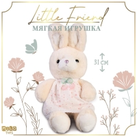 Мягкая игрушка Little Friend, зайка в белом платье, 31 см Мягкая игрушка Little Friend, зайка в белом платье, 31 см