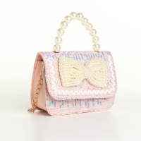 Сумка детская для девочки на клапане «Выбражулька», цвет розовый Сумка детская для девочки на клапане «Выбражулька», цвет розовый