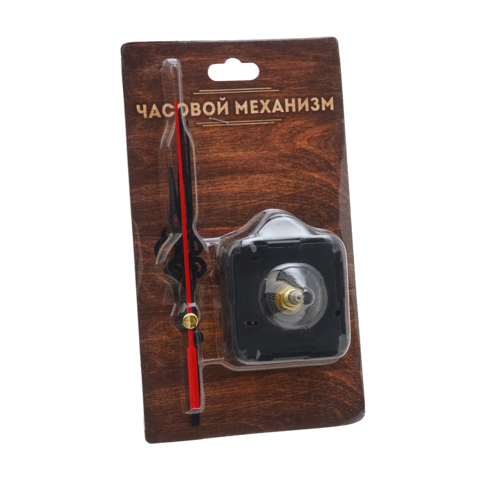 Часовой механизм со стрелками &laquo;Соломон-33&raquo;, плавный ход, шток 16 мм, стрелки 67/99/99 мм