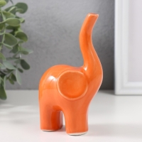 Сувенир керамика "Слоник" цветной МИКС 5,5х7,5х12,5 см