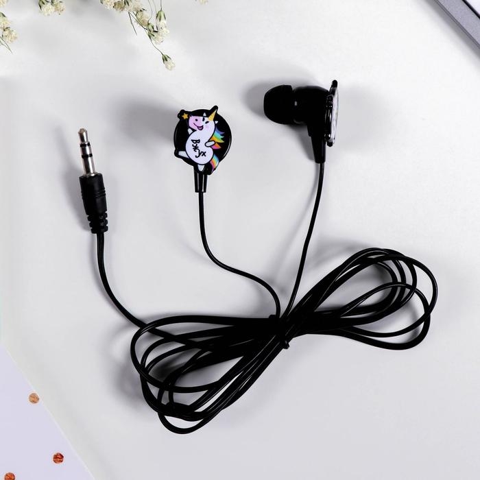 Наушники в коробке &laquo;Единорог - зажги звук&raquo;, 17,8 х 21,9 см.