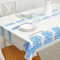 Скатерть без основы одноразовая &laquo;Русские узоры&raquo;, 110&times;220 см, МИКС