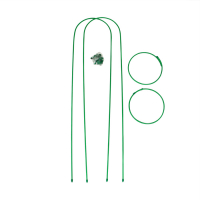 Шпалера, 135 × 30 × 1 см, металл, зелёная, «Ракета Клевер» Шпалера, 135 × 30 × 1 см, металл, зелёная, «Ракета Клевер»