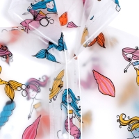 Дождевик детский &laquo;Милая русалочка&raquo; (125-155 см)