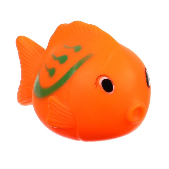 Набор резиновых игрушек для ванны &laquo;Мир моря&raquo;, с пищалкой, 6 шт, Крошка Я